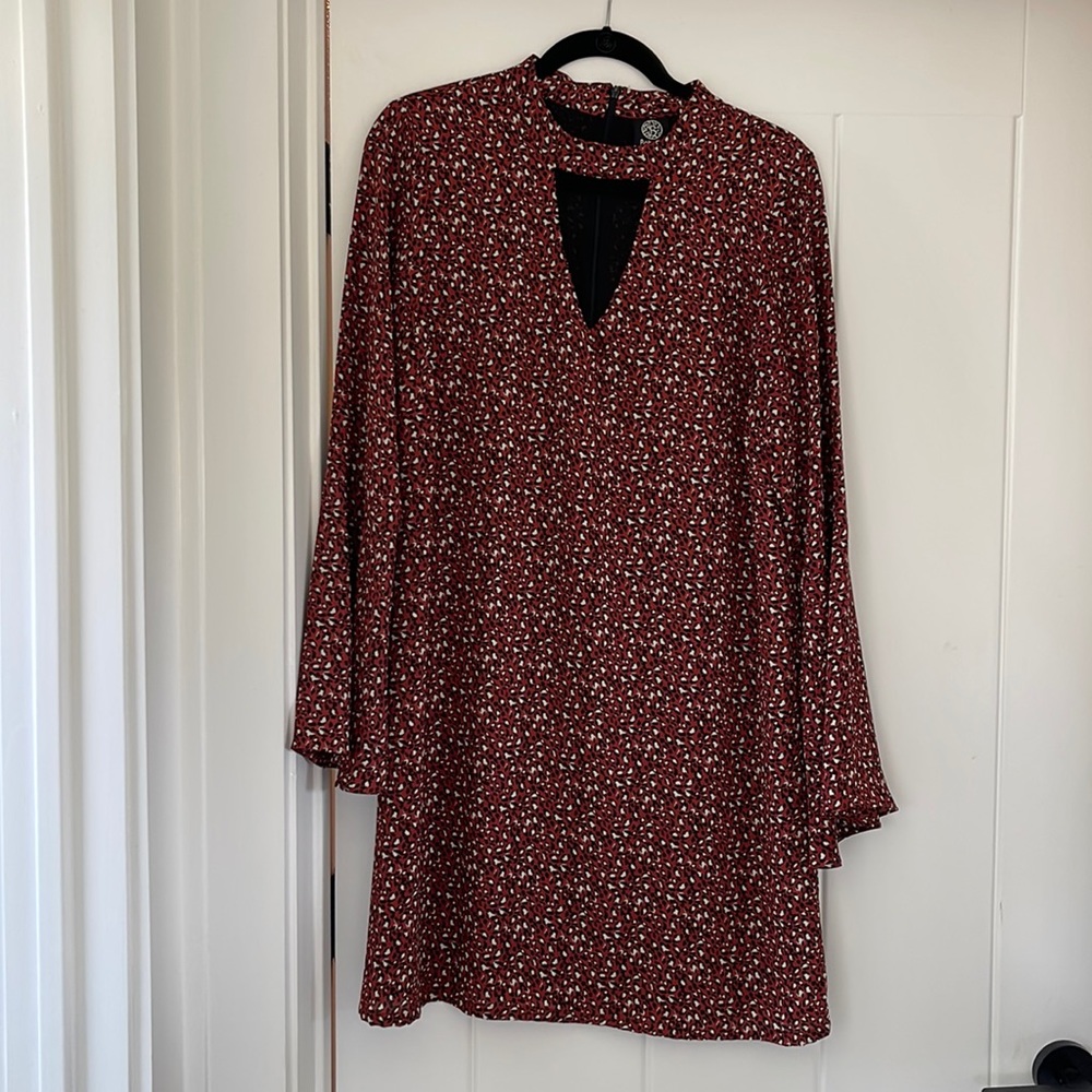 Animal print dress